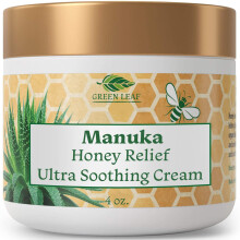 Manuka Honingcrme - Eczeem Honingcrme (4oz) Moisturizer Lotion Behandeling voor Ezcema en Psoriasis - Ultra rustgevende verlichting - Gezichts-