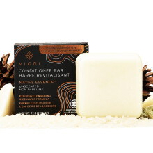 Viori Native Essence Conditioner Bar a base di acqua di riso - Balsamo biologico completamente naturale realizzato a mano