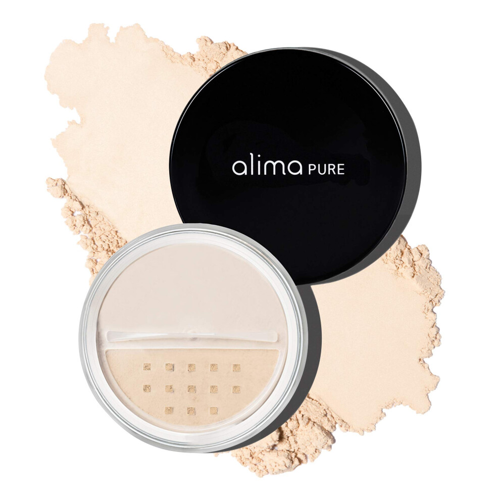 Alima Pure Matte Foundation Luzny Puder Mineralny Podklad Makijaz Sypki Puder Do Makijazu Puder Beztluszczowy Naturalny Makijaz Podklad Mineralny-image