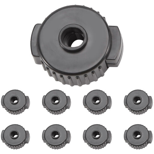 9Pcs ABS Drum Set Quick Release Nuts Cymbal Quick Assembly Drum Mate Replacement Accessories