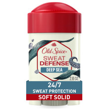 Old Spice Sweat Defense Antitranspirant & Deodorant fr Mnner, 24/7, ultimativer Schweischutz, langanhaltender Duft, weicher, fester Tiefseeduft, 2