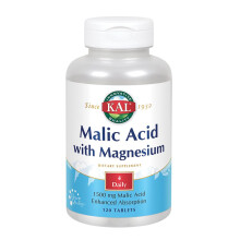 KAL, Apfelsäure mit Magnesium, 120 Tabletten