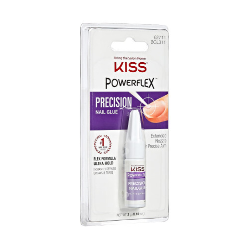 Kiss Powerflex Präzisionsnagelkleber 2 x 2,8 g 1