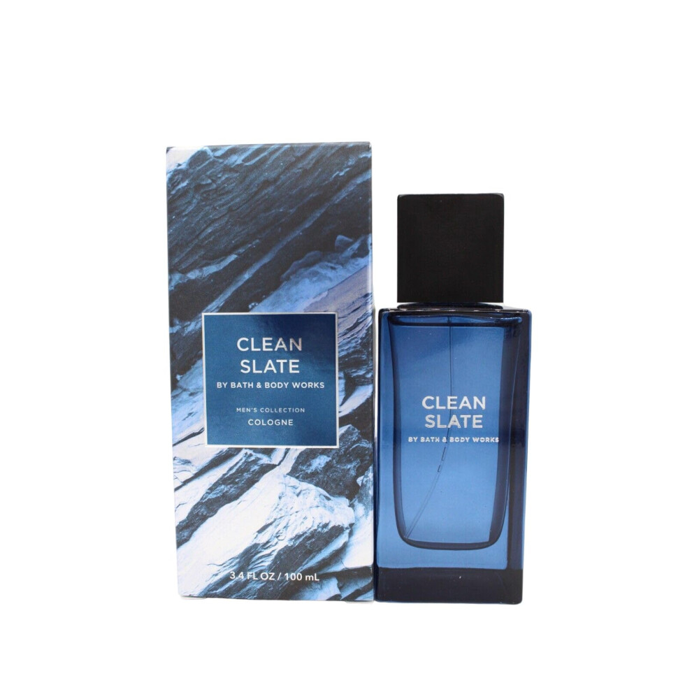 Bath & Body Works Bath And Body Works Men's Fragrance 3.4 Ounces Cologne Spray (Clean Slate)