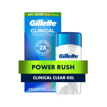 Gillette Clinical Antitranspirant und Deodorant fr Mnner, 72 Stunden Schwei- und Geruchsschutz, lang anhaltende Frische, Anti-White Mark-Technolog