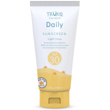TruKid Easy On Mineral Sunscreen SPF 50 - B?rne- og babysolcreme til ansigt og krop Solcremebeskyttelse til f?lsom hud uparfumeret 3,4 oz