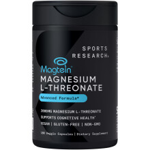 Sports Research, MAG LT, Magtein, 2.000 mg, 180 Veggie-Kapseln (666 mg pro Kapsel)