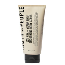 Youth To The People 10% AHA + Erva Mate Esfoliante Corporal Energtico Suavizante - Esfolia Textura spera/Seca - Aroma Revigorante - Adequado pa