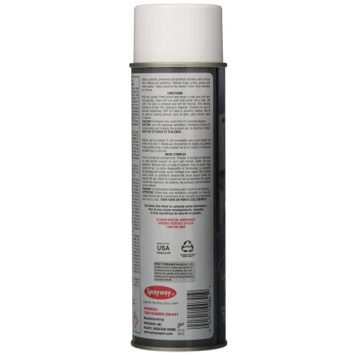 Sprayway Καθαριστικό και Πολυαυξητής Ανοξείδωτου Χάλυβα, 15 ουγγιές - (Συσκευασία 12) 2