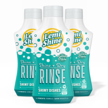 Lemi Shine - Shine + Dry Natural Dishwasher Rinse Aid Hard Water Stain Remover (3 Pack)