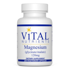 Vital Nutrients, Magnesium, 200 Vegane Kapseln