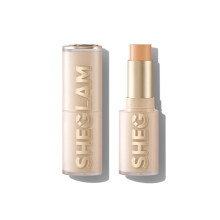 SHEGLAM Skin Magnet High Coverage Foundation Stick Longwear Medium Face Makeup fr alle Hauttypen  Nude