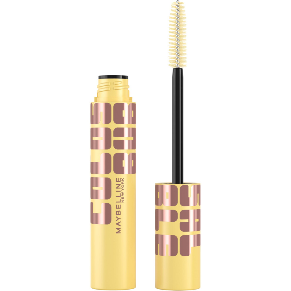 Photos - Mascara Maybelline The Colossal Bubble Washable Buildable Volume and Length Formula for Bold Separated Lashes Browni