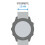 Garmin Pulseira de relgio Garmin QuickFit 26 mm - pulseira de silicone Whitestone 3
