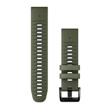 Garmin QuickFit 22 mm Uhrenarmband Moosgrόn/Graphit Silikonarmband