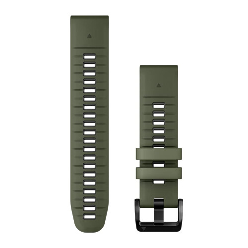 Garmin Correa Garmin QuickFit 22 mm - Correa de silicona Moss/Gris