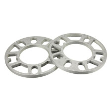 2Pcs Universal 10mm Legierung Aluminium Spurverbreiterungen Distanzscheiben Platte Stud Fit Für 4 /