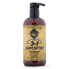 DeadeyeDicks 3-in-1-Rasierbutter fr Mnner | Natrliche Rasiercreme fr Gesicht, Kopf und Krper | Sanft und angenehm fr alle Hauttypen | 16 FL