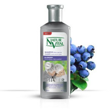 Natur Vital Henna Shampoo til hvidt og gr?t h?r - CERTIFICERET ?KOLOGISK - 10,1 fl oz/300 ml
