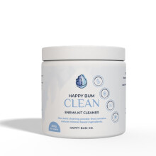 Happy Bum Clean Natural Mineral-Based Enema Kit Cleaner  Non-Toxic Stain Remover | Biodegradable Washing Powder for Personal Care Kits | Sodium B