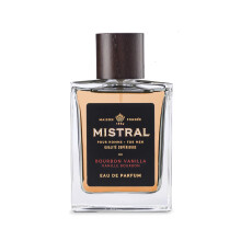 Mistral Mens Cologne - Bourbon Vanilla Eau de Parfum | Warmer und ser maskuliner Duft mit Vanille, Patchouli und Sandelholz | Tierversuchsfreies un
