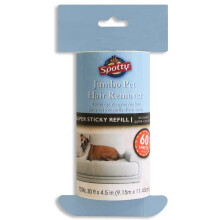 Spotty Jumbo Extra Sticky Adhesive Lint Roller Refill Pet Cat & Dog karvanpoistoaine vaatteille ja huonekaluille 60 arkkia ct