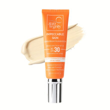 Suntegrity, Pele Impecvel - Protetor Solar Colorido, Amplo Espectro, FPS 30 (Marfim) - 2 oz