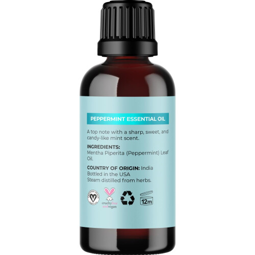 Pepparmint Eterisk Olja för Diffuser Aromaterapi - 100% Ren Pepparmint Olja 1