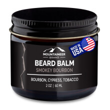 Mountaineer Brand Beard Balm for Men | All Natural Leave-In Conditioner to Moisturize Dry Itchy Skin | Beard Butter Hydrates Softens and Tames F