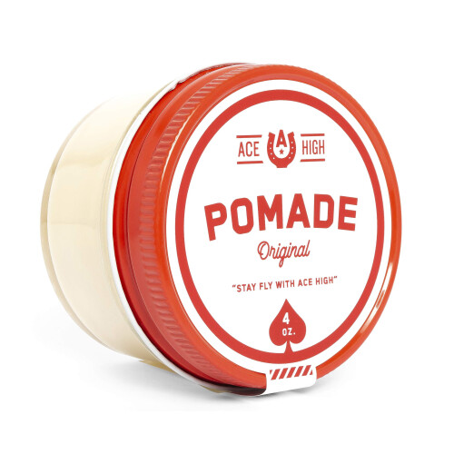 Ace High Pomade Forte Hold Natural Shine Water Based Hand Crafted 4oz