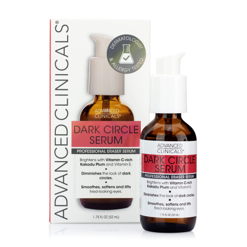 Advanced Clinicals, Sérum Cernes, Sans Parfum, 1,75 fl oz (52 ml)