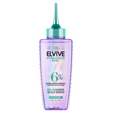 L'Oreal Paris Elvive Hyaluron + Pure Oil Erasing Scalp Serum com cido saliclico para cabelos oleosos 3,45 Fl Oz