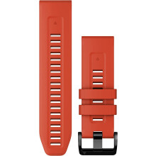 Garmin QuickFit 26 Flame Red Silicone Band