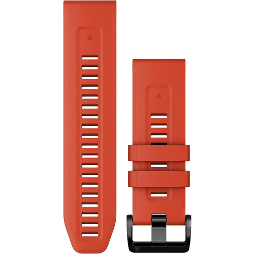 Garmin Garmin QuickFit 26 Flame Red Silicone Band