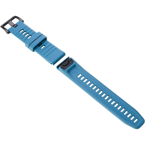 Garmin Garmin QuickFit 22 Watch Band - Lakeside Blue Silicone