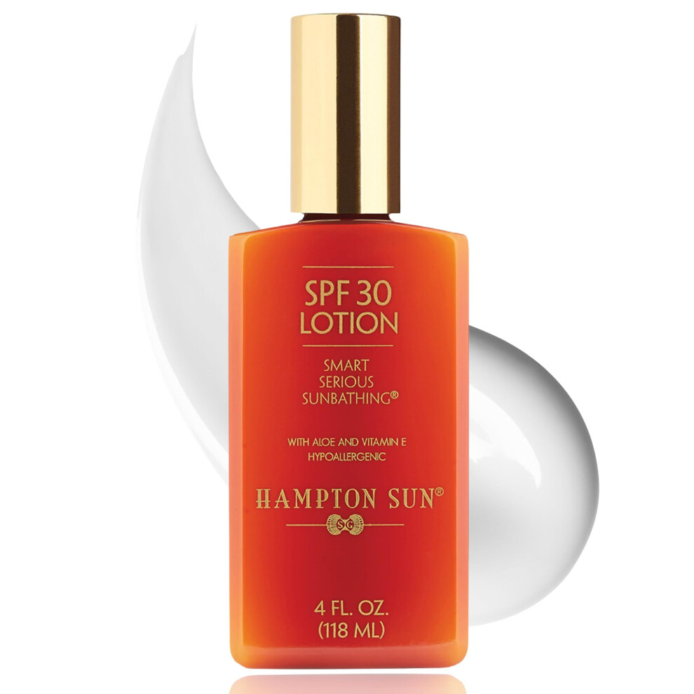 Hampton Sun Spf 30 Classic Sun Lotion Luxury Sunscreen Anti-Aging + Antioxidant-Rich Blend With Jojoba + Vitamin E Broad-Spectrum Deep Nourishmen