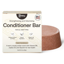 The Earthling Co. Conditioner Bar - Promote Hair Growth  Strengthen & Moisturize All Hair Types - Paraben & Sulfate Free formula with Natural Ing