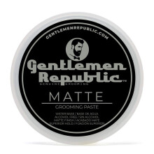 Gentlemen Republic 4oz Matte Paste - Professionele formule op waterbasis met superieure hold en matte afwerking voor een natuurlijke look Gemaakt