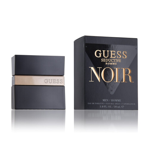 Guess GUESS Seductive Noir for Men Eau de Toilette  1 Fl Oz