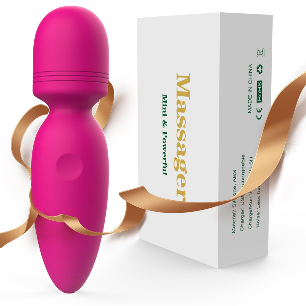 Mini Manuel De Masseurs Arri Re Cadeaux Pour Femmes Masseur Manuel Sans Fil Sans Fil Avec 10 Modes Massageur De Poche-image