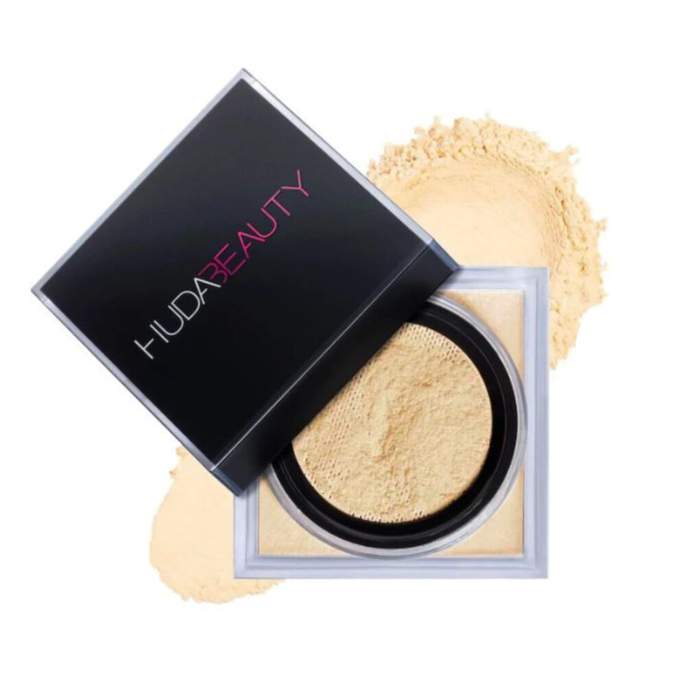 Huda Easy Bake Loose Baking & Setting Powder - Banana Bread (light  medium  and tan skin tones) - 0.71 oz / 20 g
