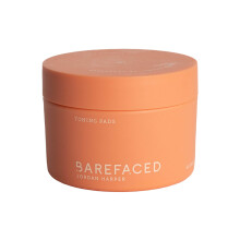 Barefaced Toning Pads (60 count) Kuorivat kasvotyynyt, joissa on 2 % glykolihappoa ja salisyylihappoa - Auttaa kirkastamaan ja puhdistamaan ihoa. Puh
