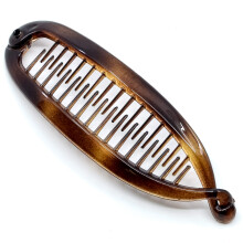 Camila Paris CP5 4,5 inch Franse Banaan Clip Haarkam Klassieke Meisjes Opgestoken Flexibele Paardenstaarthouder In elkaar grijpende Bananenkammen Mod