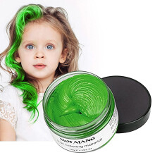EFLY Haarwax Tijdelijke groene haarkleurwas voor haarstyling - 4.23 oz Haarpommades voor mannen en vrouwen