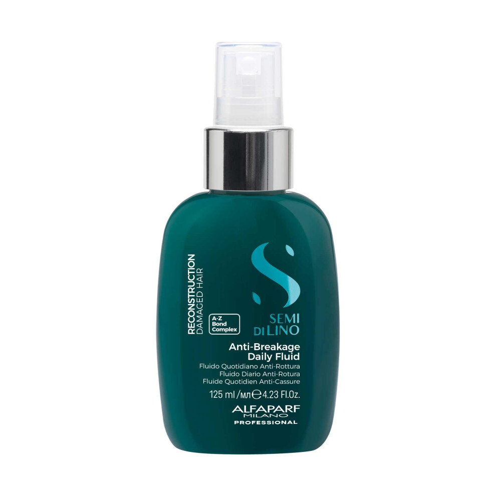 Alfaparf Milano Semi Di Lino Reconstruction Reparative Anti Breakage Daily Fluid For Damaged Hair - Hair Breakage Treatment - Protects - Adds Shi