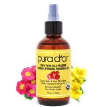 Pura D'or, Bio Nachtkerzenöl, 4 fl oz (118 ml)