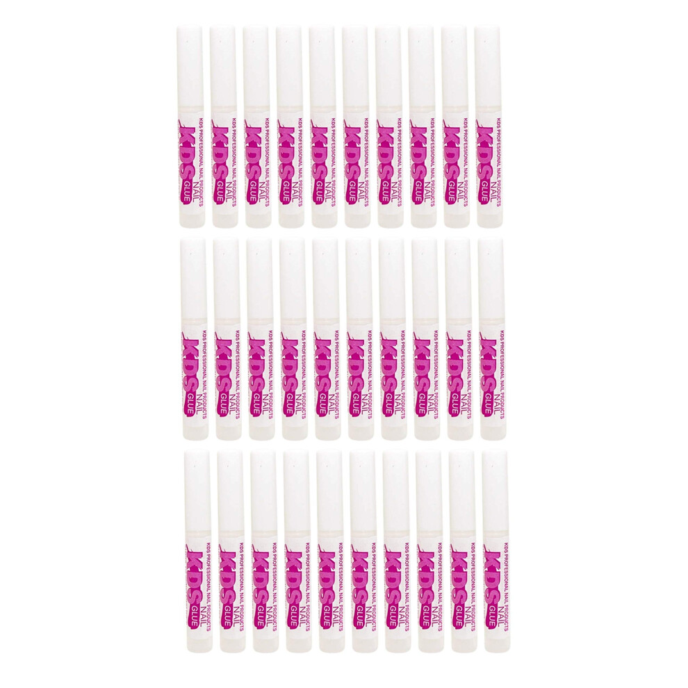 Kds 30 Pcs Nail Tip Glue - Adhesive Super Bond For Acrylic Nails Tips