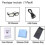 1PCS Rechargeable Bluetooth RF 3D Active Glasses for Epson 3D TV Projectors TW5700TX 3