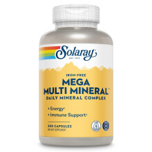 Solaray, Mega Multi Mineral, Eisenfrei, 200 Kapseln