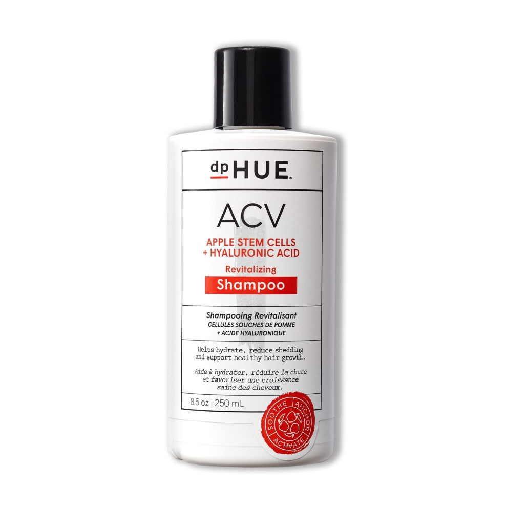 Dphue Acv Revitalizing Shampoo - 8.5 Oz - Helps Support Healthy Hair Growth - With Apple Cider Vinegar & Hyaluronic Acid - Vegan & Color Safe